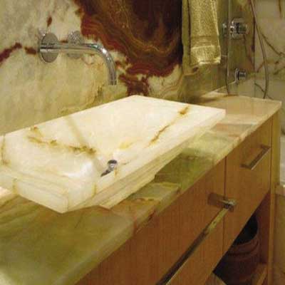 mermer-granit banyo